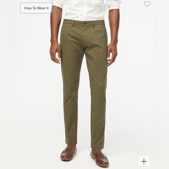 J. Crew Factory Slim-fit TruTemp365® chino pant • size 32x30 • NWT • BZ109 - Picture 1 of 16